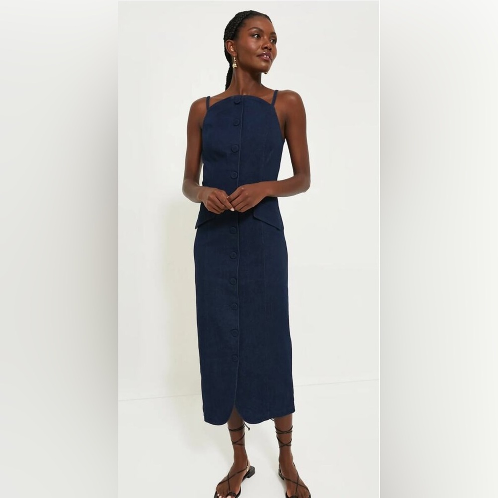 Tuckernuck Denim Lilliana Midi Dress
